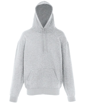 UNIQUE HOODIE ( FRUIT OF THE LOOM ) grigio melange